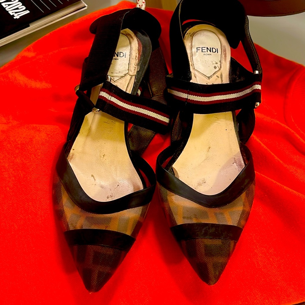 FENDI Colibrì kitten heels
